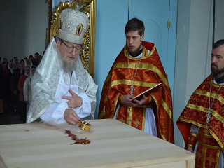 На Ровенщине освятили Благовещенский храм УПЦ